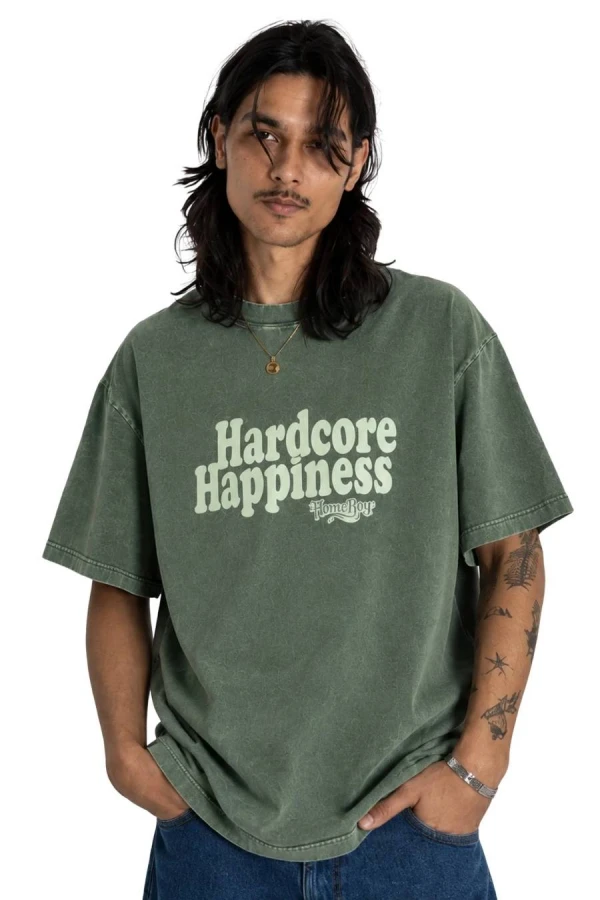 HOMEBOY T-Shirts HARDCORE HAPPINESS TEE - 