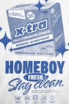 HOMEBOY T-Shirts STAY CLEAN TEE - WHITE