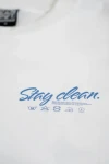 HOMEBOY T-Shirts STAY CLEAN TEE - WHITE