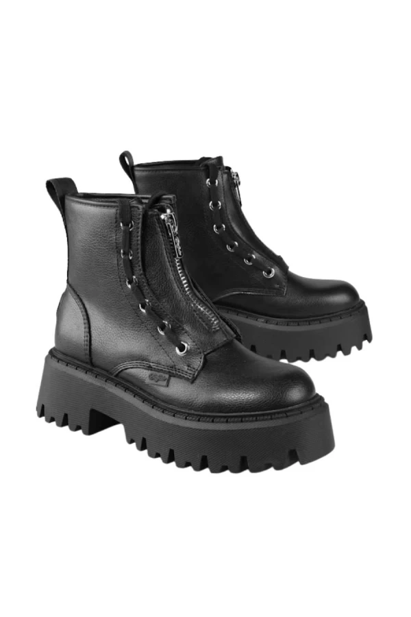 BUFFALO ASPEN ZIP Boots - Black