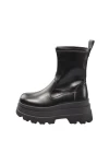 BUFFALO Γυναικεία Μποτάκια JUPITER SOCK BOOT - Μαύρα