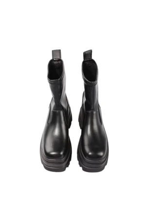 BUFFALO Women's JUPITER SOCK BOOT - Black
