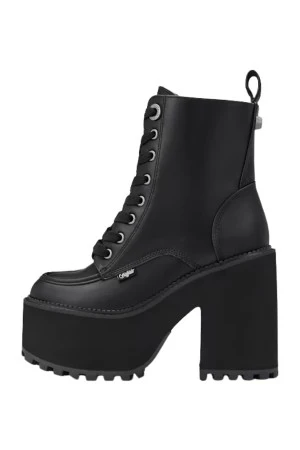 BUFFALO Μπότες- Μποτάκια KILLAH LACE UP MID - BLACK