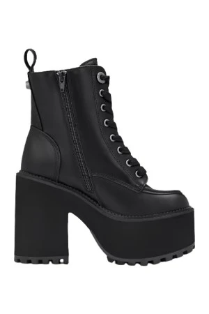 BUFFALO Μπότες- Μποτάκια KILLAH LACE UP MID - BLACK