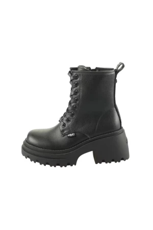 BUFFALO Women's BRAVR LACE UP Boots - Black