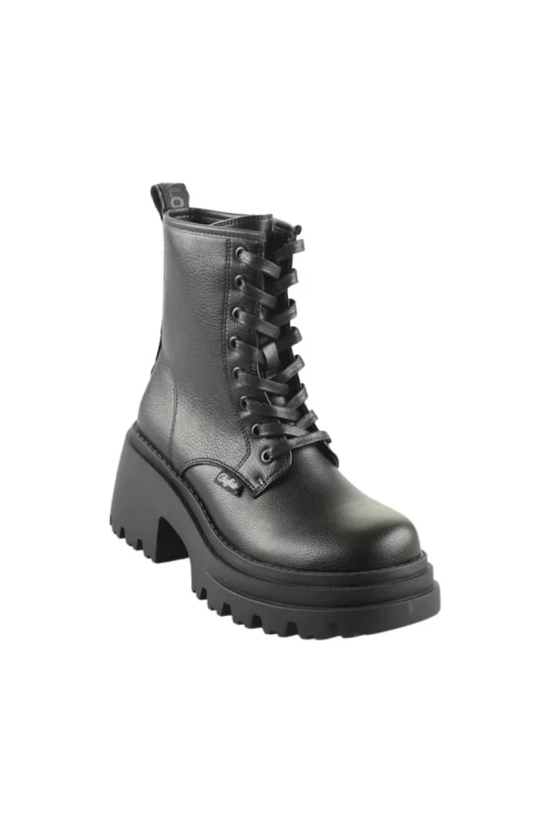 BUFFALO Women's BRAVR LACE UP Boots - Black