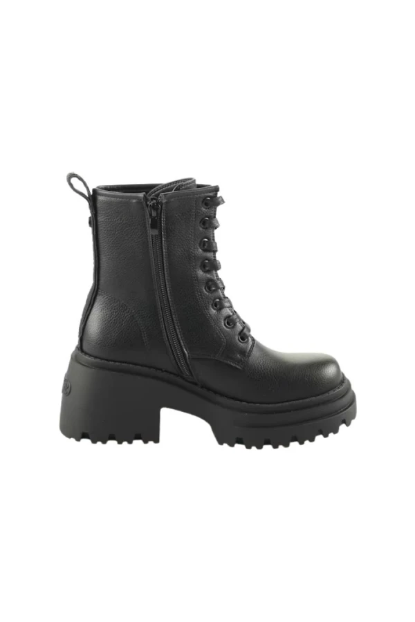 BUFFALO Women's BRAVR LACE UP Boots - Black