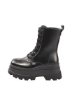BUFFALO Women's JUPITER LACE UP MID Boots - Black