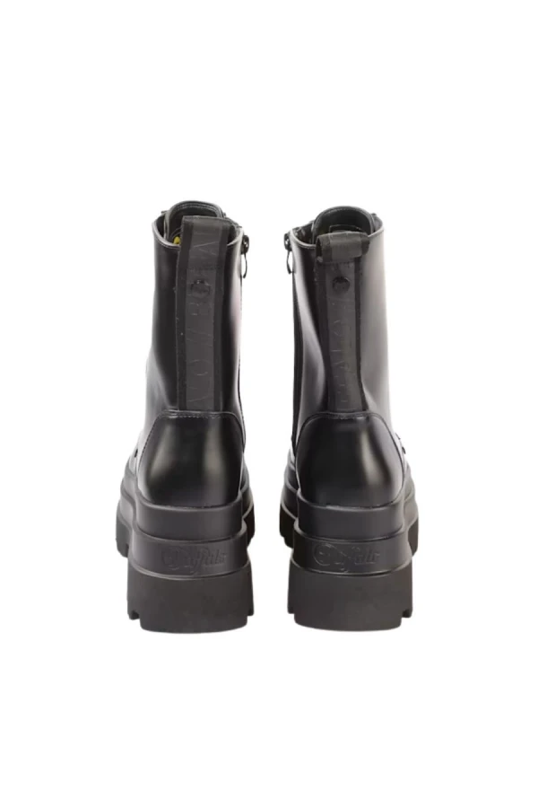 BUFFALO Women's JUPITER LACE UP MID Boots - Black