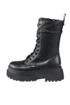 BUFFALO Μπότες- Μποτάκια PLUTO LACE UP MID - BLACK