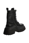 BUFFALO Μπότες- Μποτάκια STACY LACE UP MID - BLACK