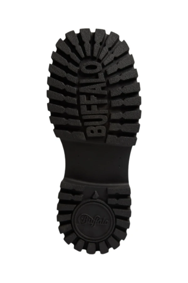 BUFFALO Μπότες- Μποτάκια STACY LACE UP MID - BLACK