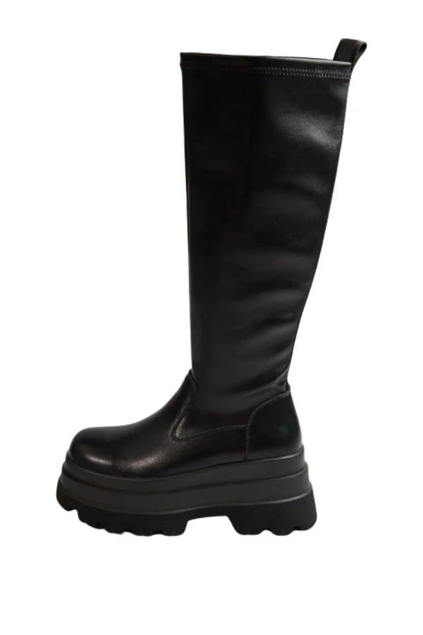 BUFFALO Μπότες- Μποτάκια JUPITER STRETCH HI - BLACK