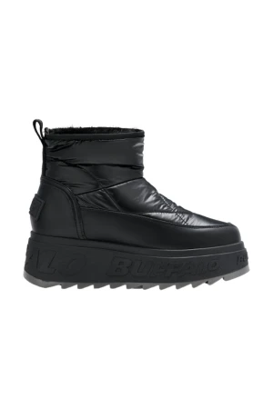 BUFFALO Μπότες- Μποτάκια ELIZA SNOW SHORT - BLACK