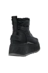 BUFFALO Μπότες- Μποτάκια ELIZA SNOW SHORT - BLACK