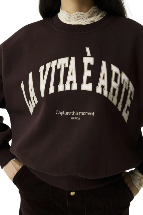 GARCIA Φούτερ λαιμόκοψη T260262_ladies sweat - 