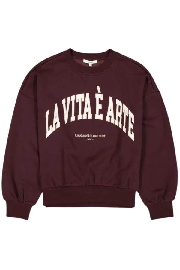 GARCIA Φούτερ λαιμόκοψη T260262_ladies sweat - 