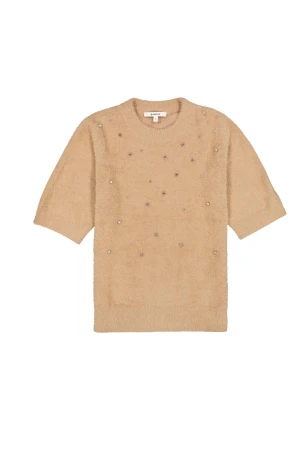 GARCIA U260041 Ladies Pullover - Camel