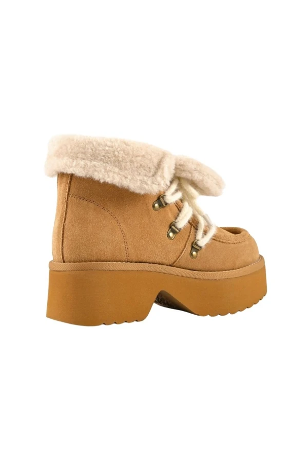 COLORS OF CALIFORNIA Μπότες- Μποτάκια Plateau laced boot - BROWN