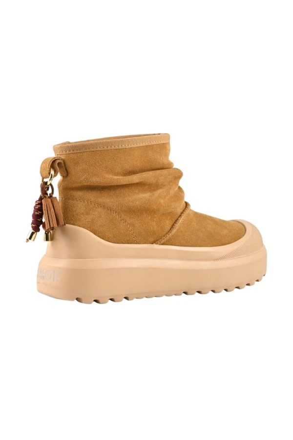 COLORS OF CALIFORNIA Wrinkled Boot – Brown