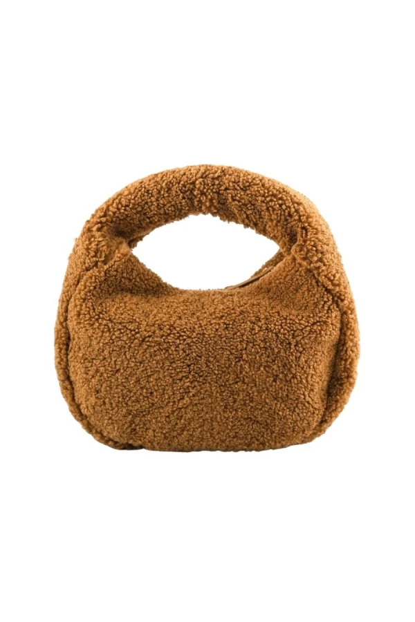 COLORS OF CALIFORNIA Mini Teddy Bag Τσάντα – Καφέ