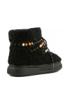 COLORS OF CALIFORNIA Snow Boot Curly Fur – Black