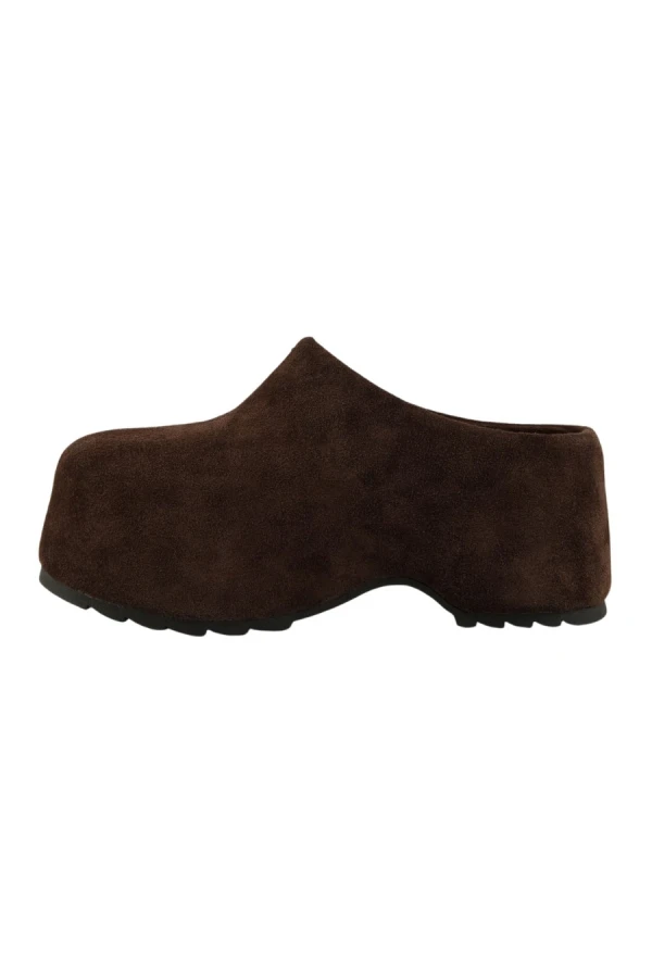 COLORS OF CALIFORNIA Μπότες- Μποτάκια Cow suede clog - 