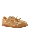 COLORS OF CALIFORNIA Sneakers Cow suede sneaker double lace - BROWN