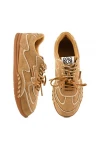 COLORS OF CALIFORNIA Sneakers Cow suede sneaker double lace - BROWN