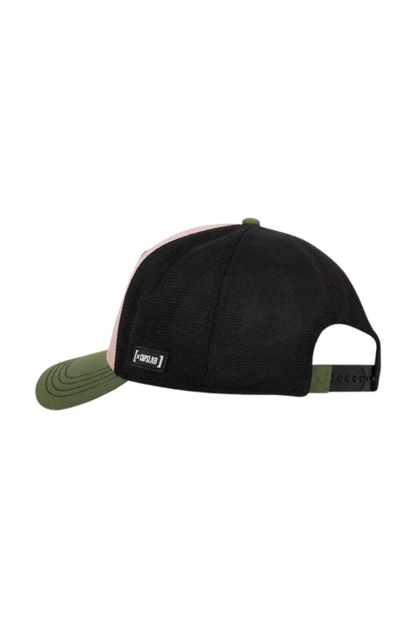 CAPSLAB Premium Art Dead Stars Trucker Cap Unisex Pink