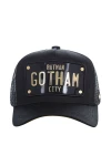 CAPSLAB X DC COMICS Batman Gotham City Trucker Καπέλο- CL/DC2/1/BATP1B - ΜΑΎΡΟ