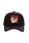 CAPSLAB X LOONEY TUNES Taz Trucker Cap- CL/LOO/1/TAZ1B - BLACK