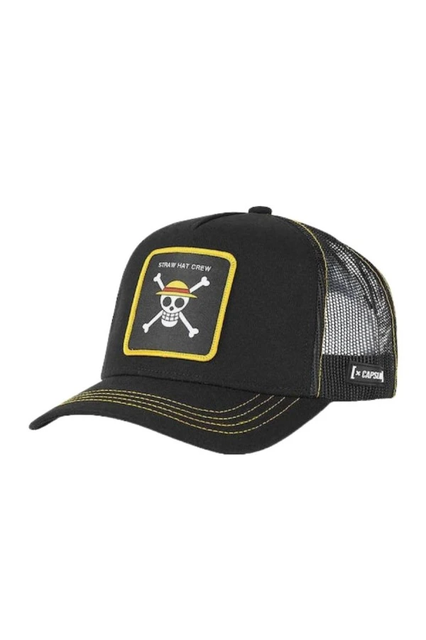CAPSLAB X ONE PIECE Cap Black