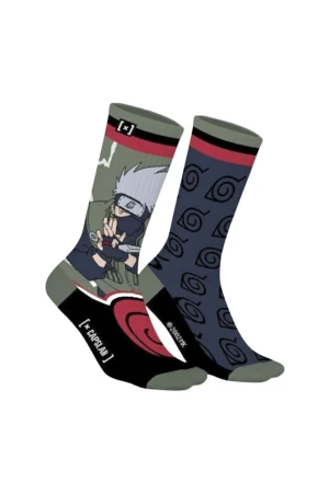 CAPSLAB x Naruto Kakashi Ανδρικές Κάλτσες Ψηλές – Multi