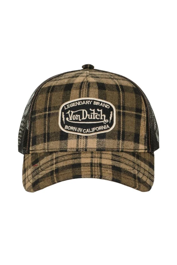 VON DUTCH Trucker Cap VD/1/CB/CAR/08 - Plaid