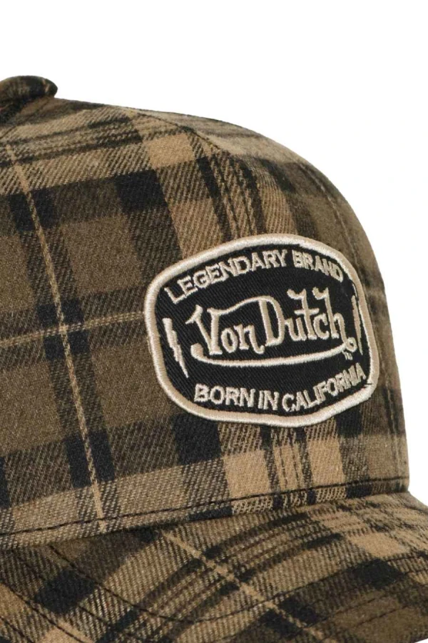 VON DUTCH Trucker Cap VD/1/CB/CAR/08 - Plaid