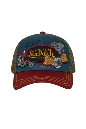 VON DUTCH Καπέλα VD/1/CT/PATCHES/20 - MULTI