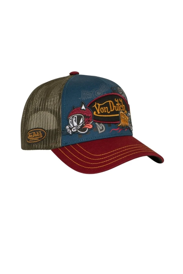 VON DUTCH Καπέλα VD/1/CT/PATCHES/20 - MULTI
