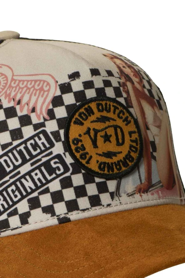 VON DUTCH Trucker Cap VD/1/CT/SUBL/23 - MULTI