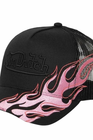 VON DUTCH Cap VD/2/CB/FEU - BLACK