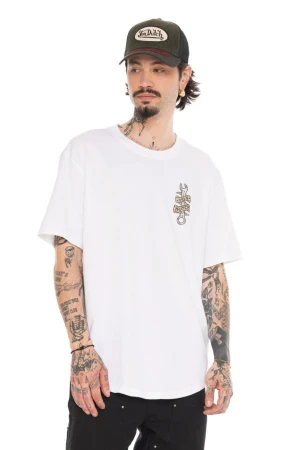 VON DUTCH Ανδρικό T-Shirt VD/1/H/TR/CUSTOM - Λευκό
