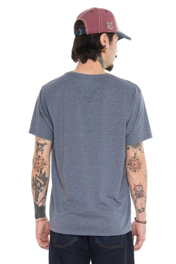 VON DUTCH T-Shirt VD/1/TR/CREAM - Blue