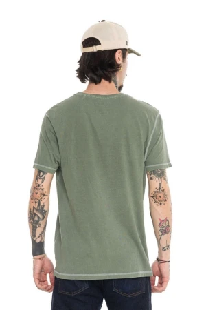 VON DUTCH Men's T-Shirt VD/1/TR/FLESH - Khaki
