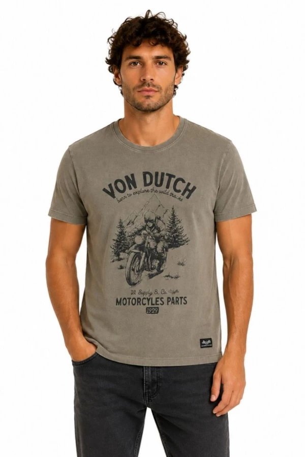 VON DUTCH T-Shirts VD/1/TR/FOREST - 