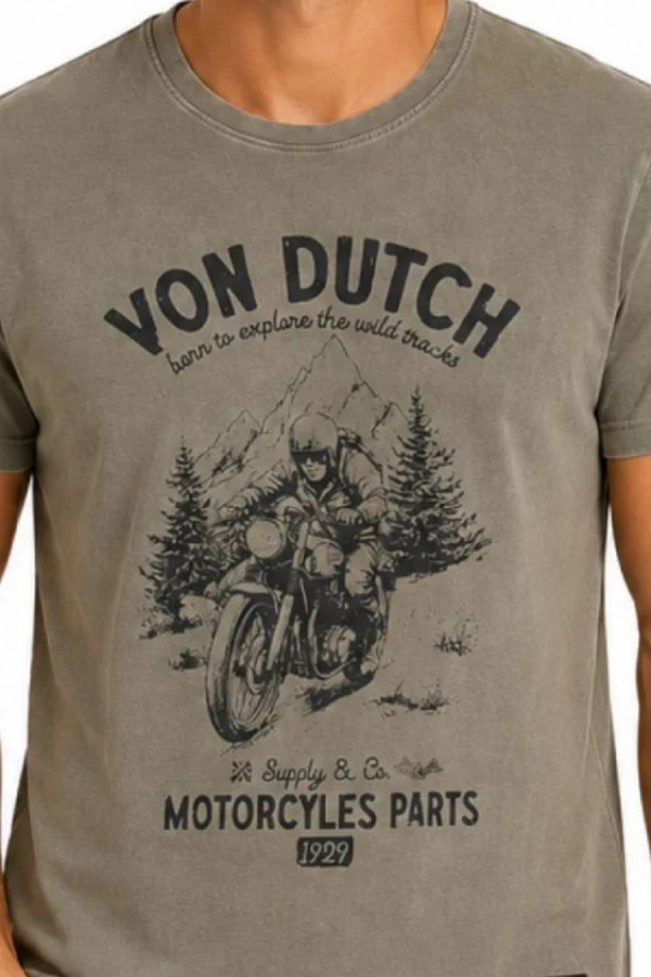 VON DUTCH T-Shirts VD/1/TR/FOREST - 