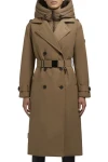 KHUJO ELENA3 Brown Long Jacket