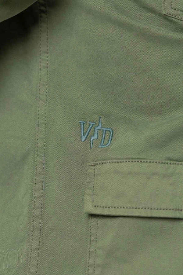 VON DUTCH  jacket VD/1/JKT/REBE/K2 - KHAKI
