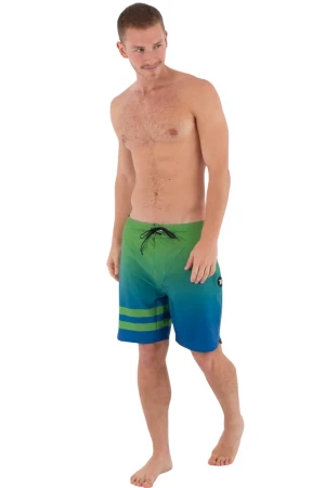 HURLEY Shorts - Βερμούδες M PHANTOM BP DEGRADEE 18 - Πράσινο και Μπλε
