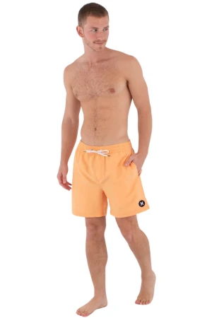 HURLEY M Volley Icon Solid 17 Men’s Swim Shorts -Orange
