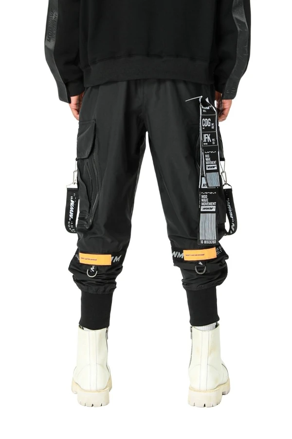 MOD WAVE MOVEMENT Παντελόνια MWM ICONIC PANTS - BLACK